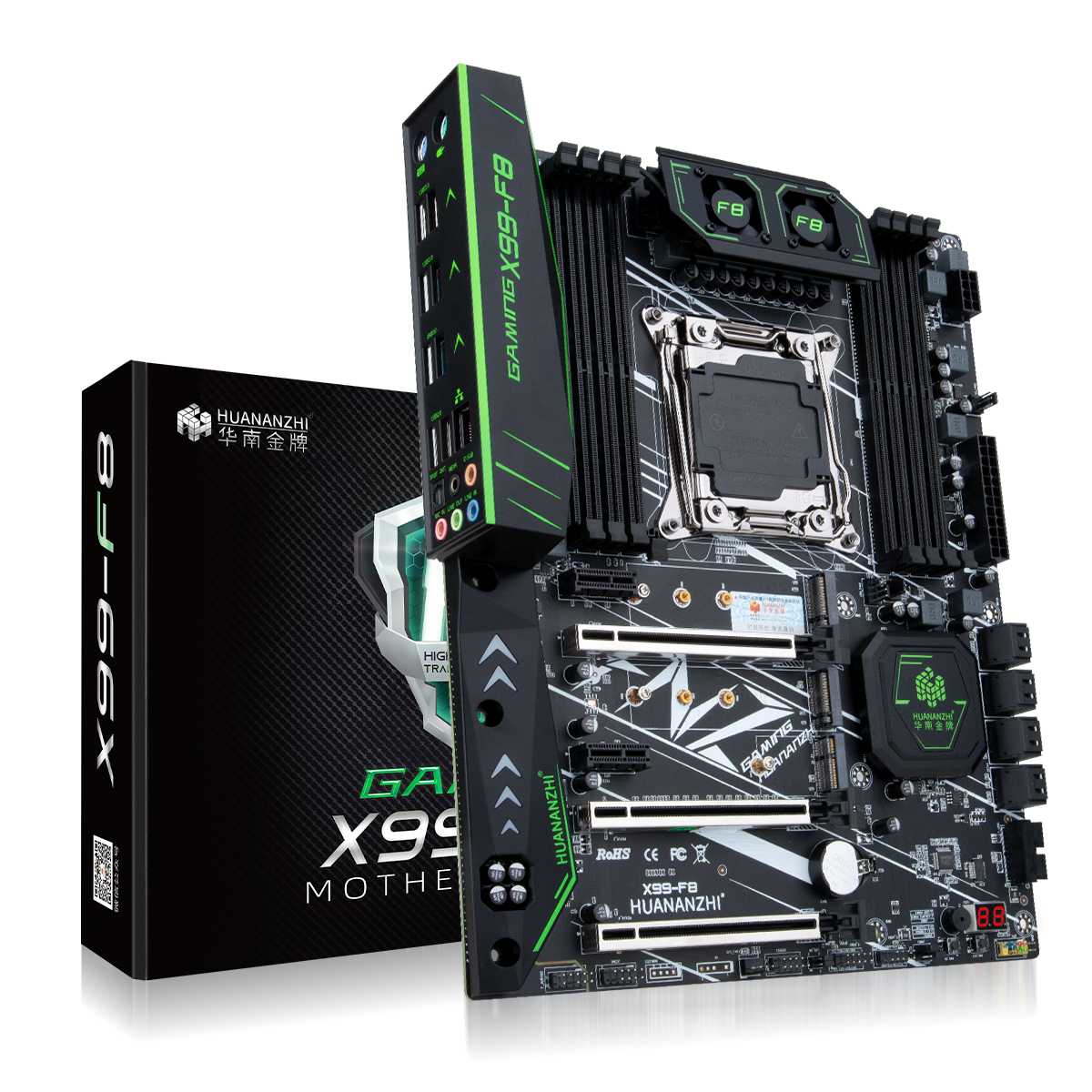 HUANANZHI X99-F8（C612）+E5-1680V4+RX VEGA64+AX210-SimpleHac资源社